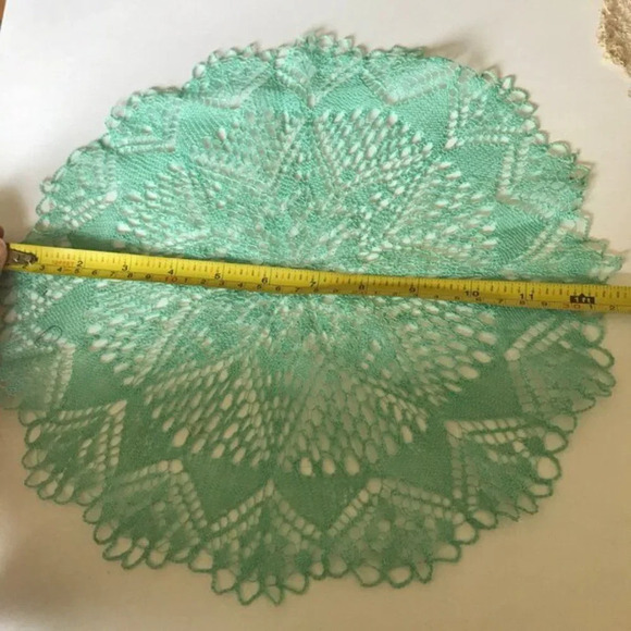 Lace Doilies Vintage Crochet Macrame Handmade Antique - Picture 7 of 10